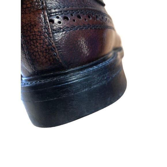 Vintage DEXTER Long Wing Oxford 10.5 C Leather Brown Shoes main image 6